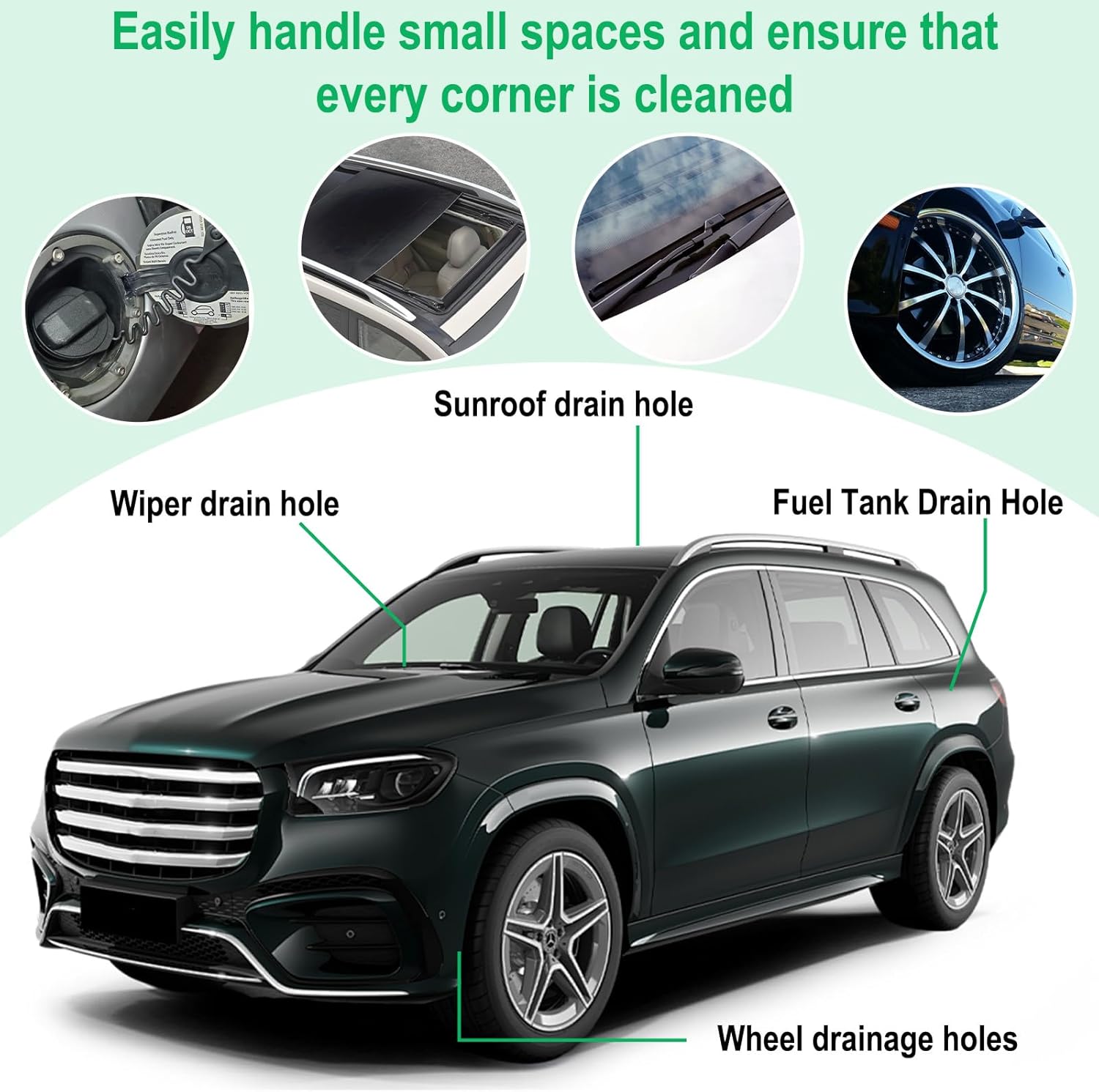 Auto Sunroof Drain Cleaning Tool