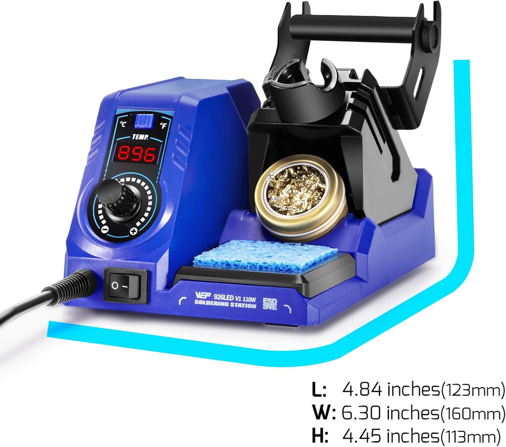 Soldering Iron Station Kit with Solder Wire