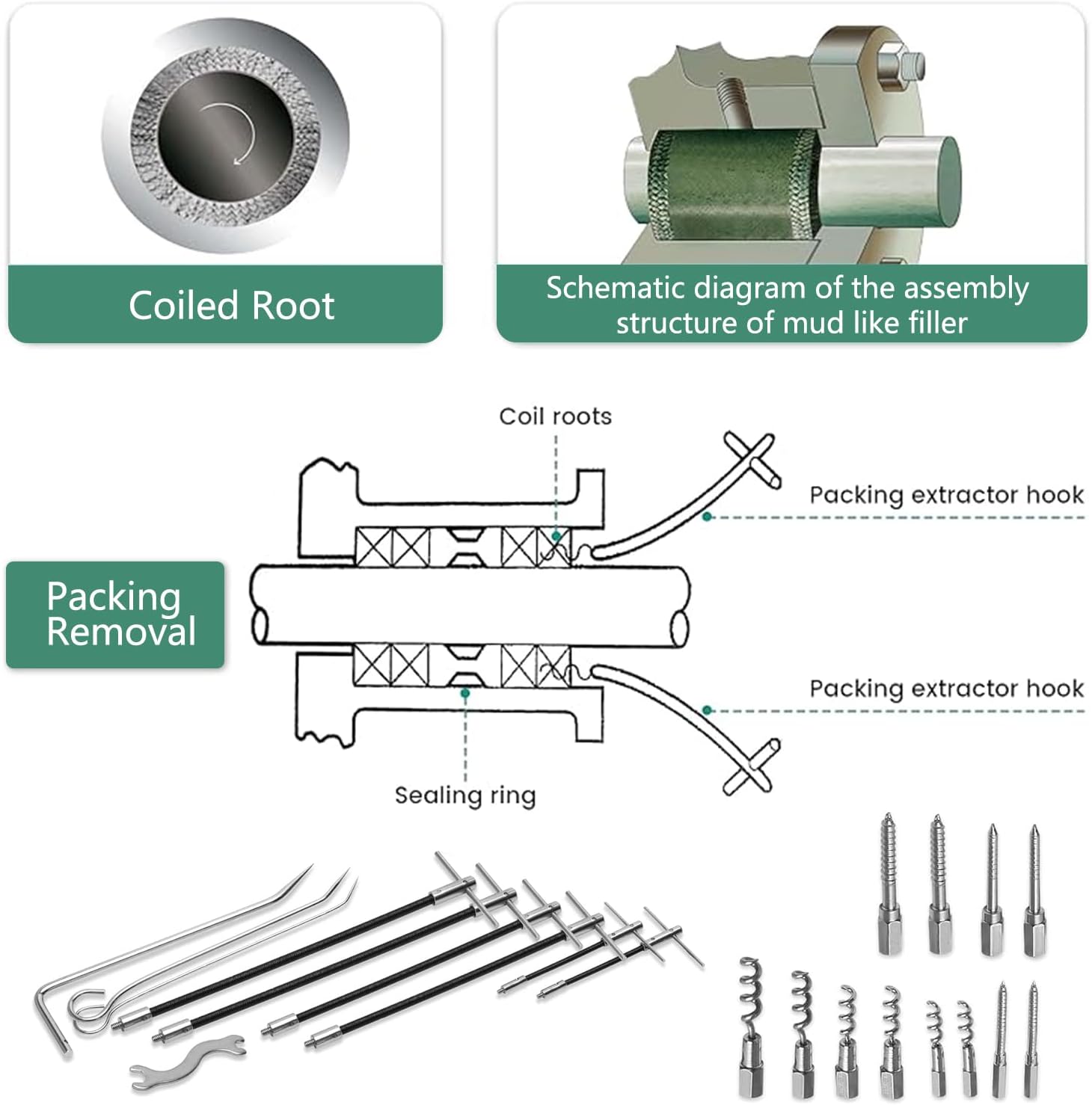 23PCS Packing Extractor Set