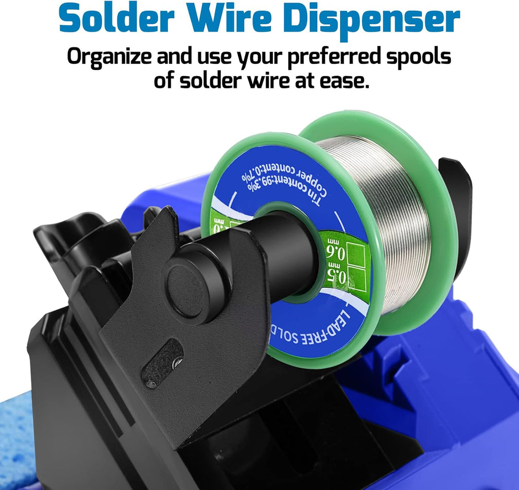 Soldering Iron Station Kit with Solder Wire
